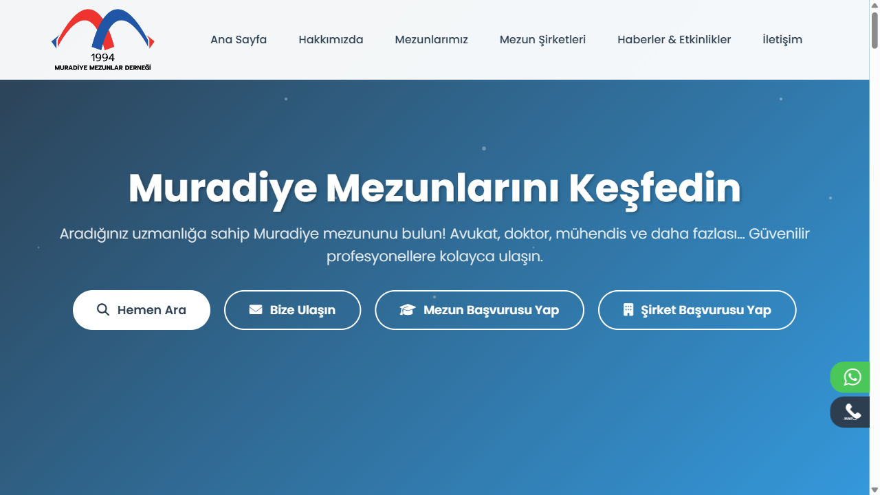 Muradiye Mezunları screenshot