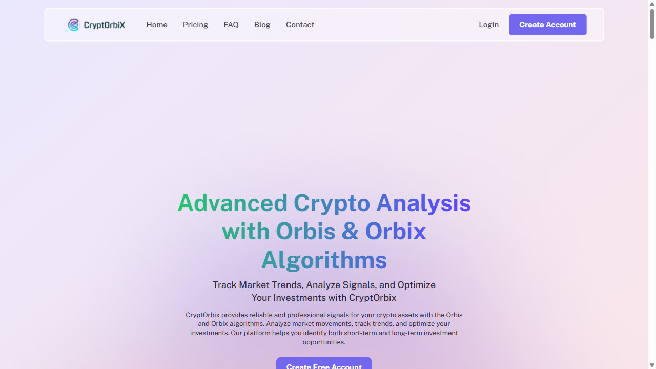 Cryptorbix screenshot