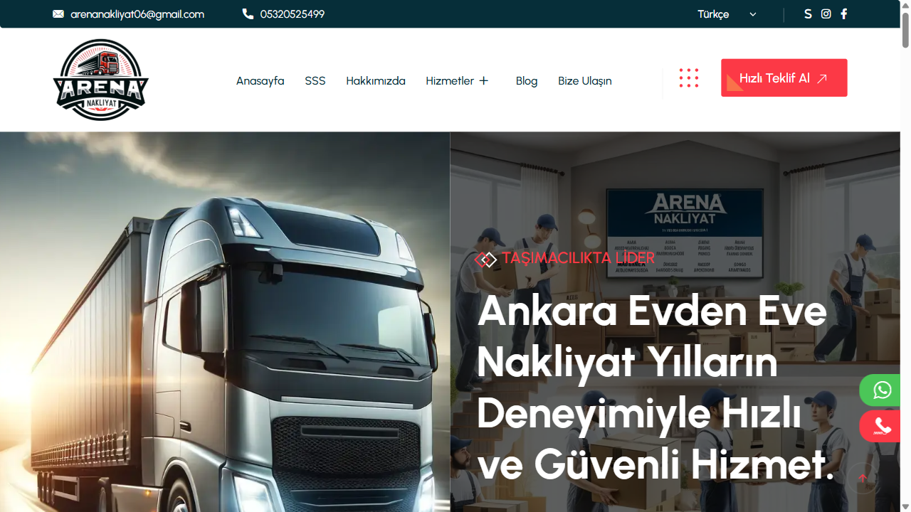 Arena Nakliyat screenshot