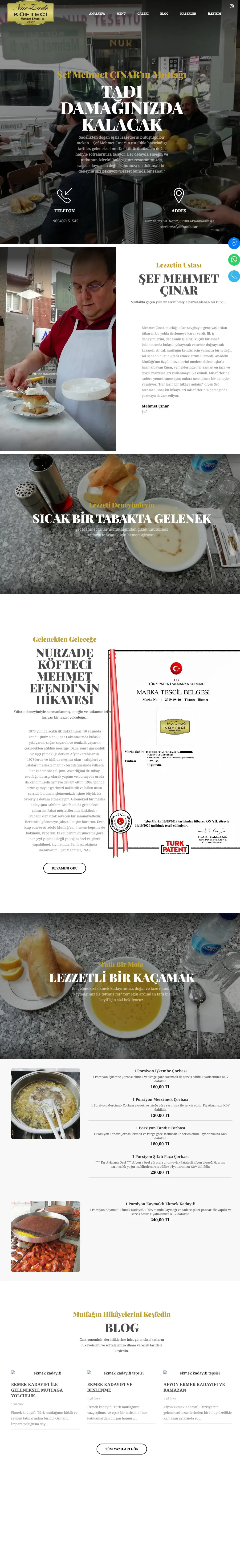 Nurzade Köfteci Mehmet Efendi screenshot