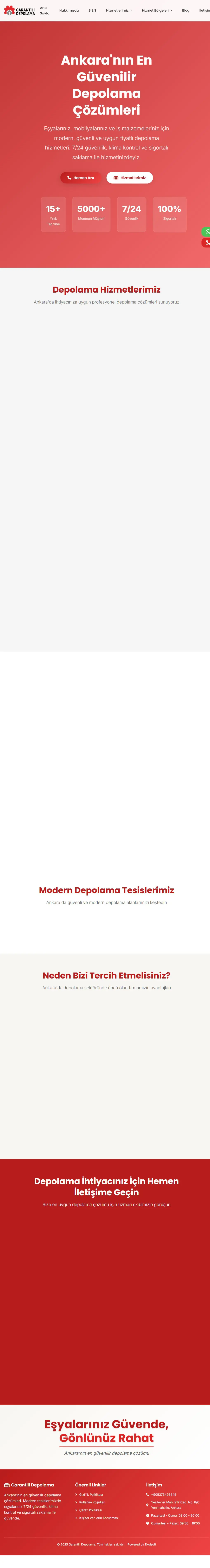 Garantili Depolama screenshot