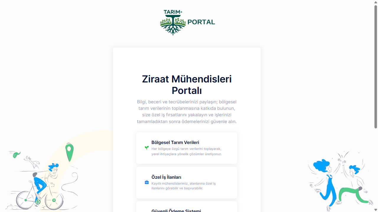 Tarım Pozitif Portal screenshot