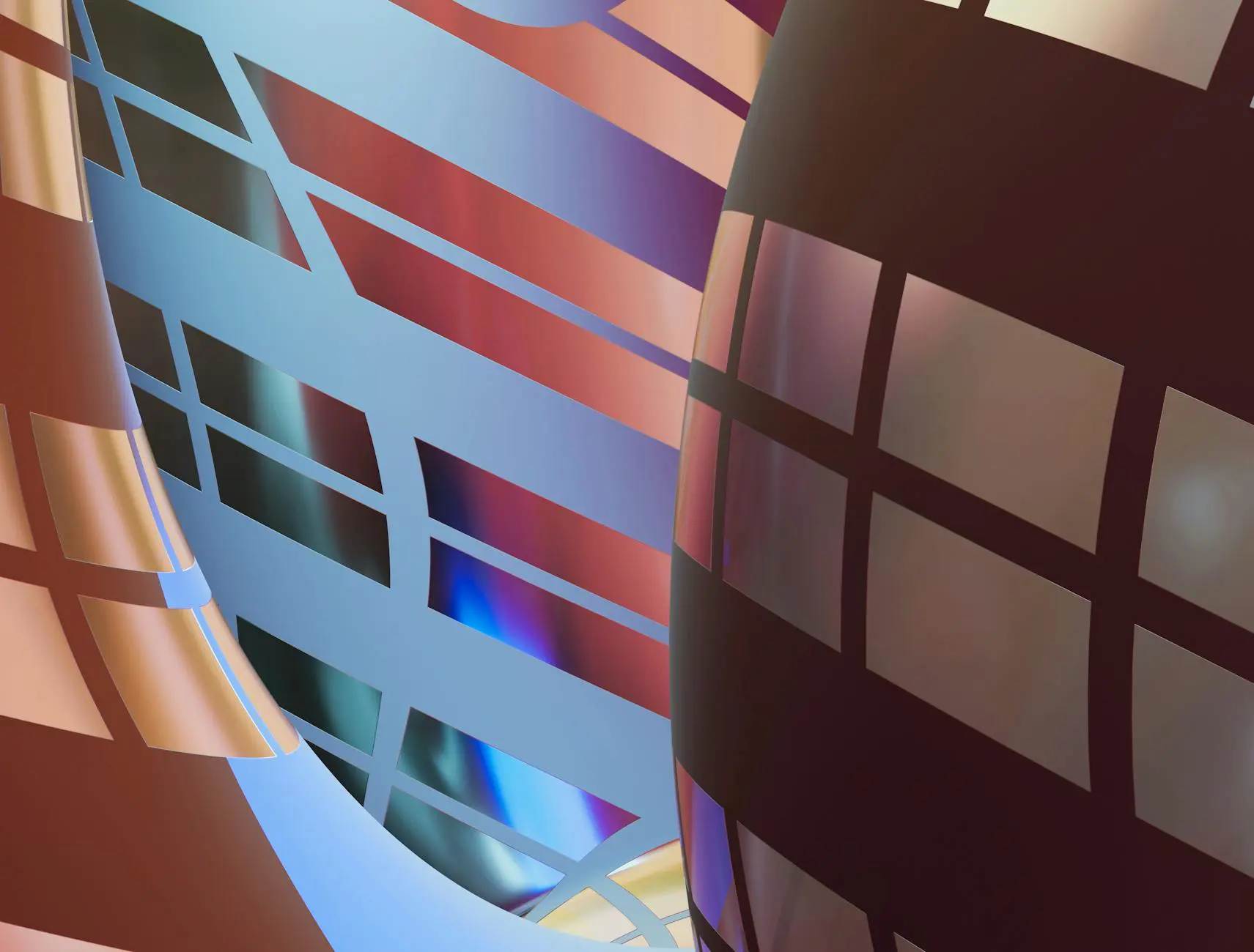 Vibrant abstract digital art representing AI-generated imagery with Midjourney