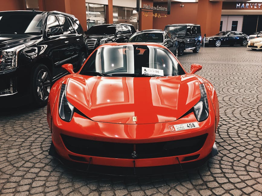 Kırmızı Ferrari