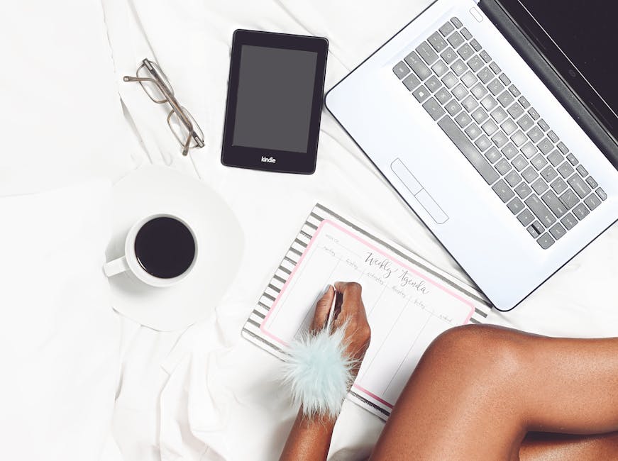 Kadın Planlayıcısı üzerinde Yazma