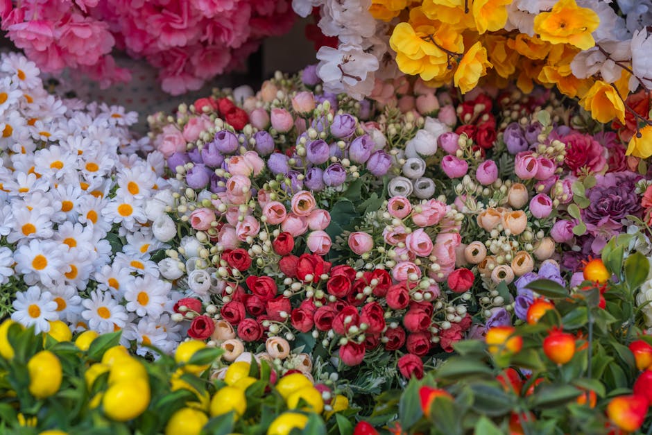 açan çiçekler, artificial flower, Asya içeren Ücretsiz stok fotoğraf