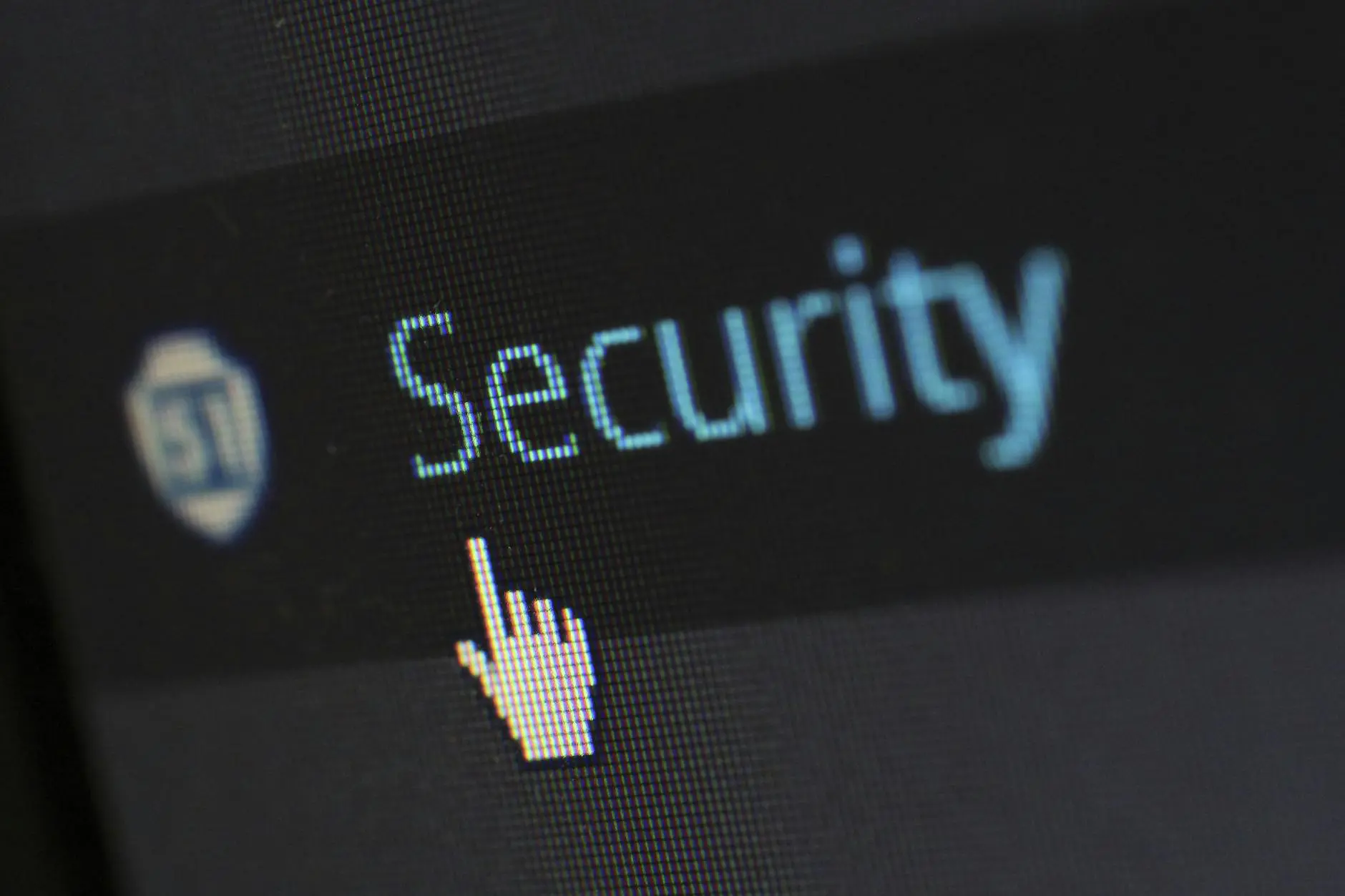 Cybersecurity and web security protection shield