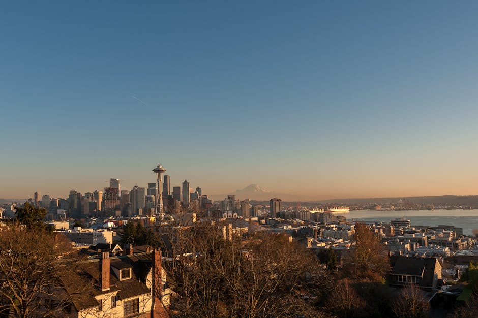 Seattle Skyline Fotoğrafı