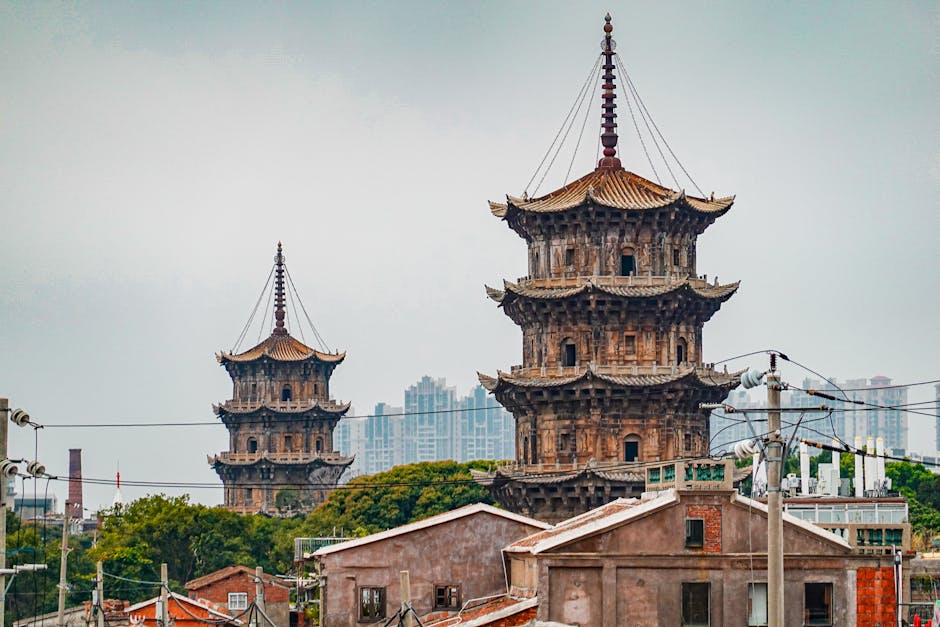 antik anıtlar, antik kuleler, antik mimari içeren Ücretsiz stok fotoğraf