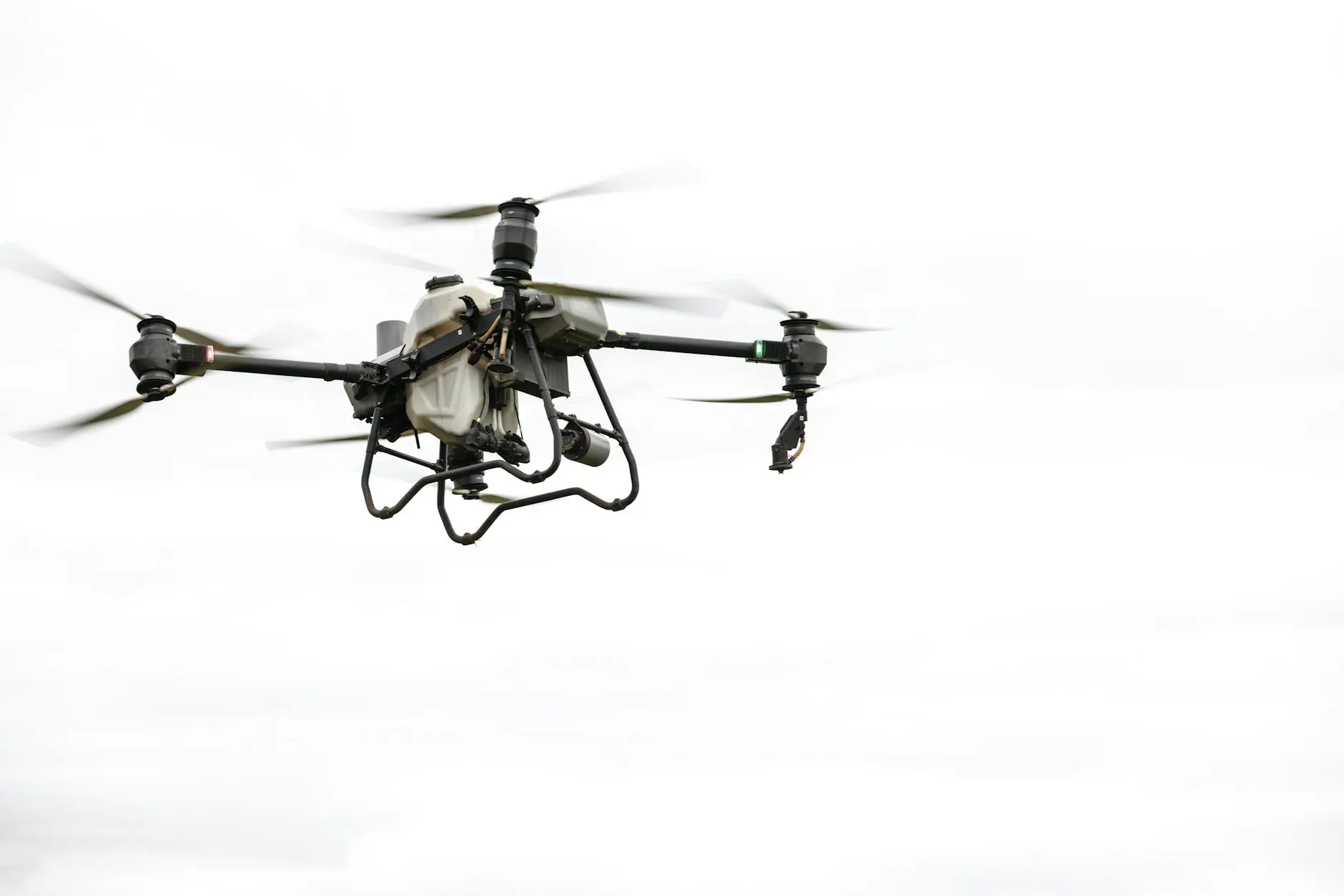 Automated technology drone representing robotic process automation concepts