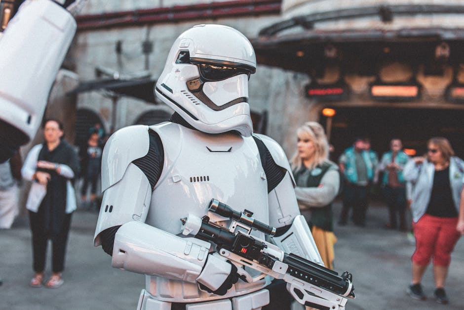 Stormtrooper'ın Sığ Odak Fotoğrafı