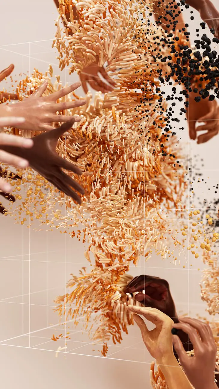 Abstract visualization of human-technology interaction representing Google Gemini AI capabilities