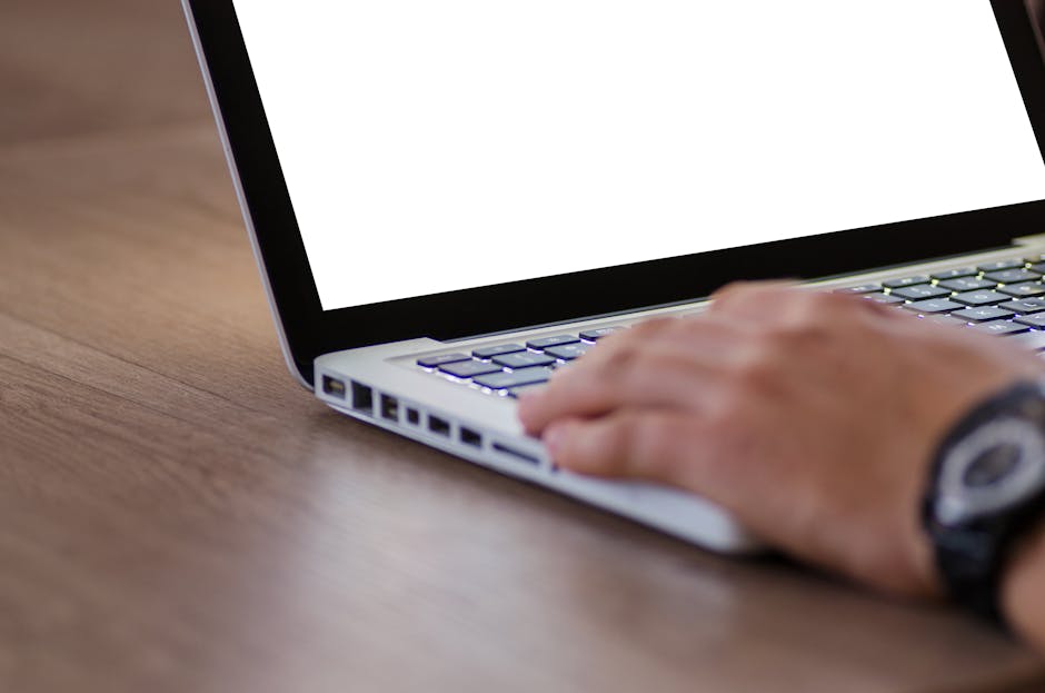 Dizüstü Bilgisayar Kullanan Kişi