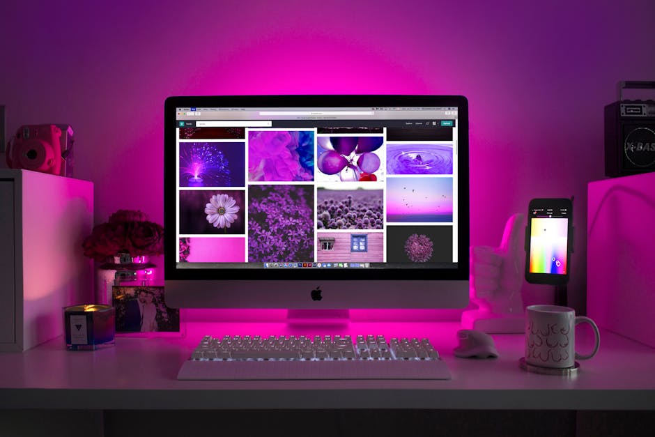 Silver Imac Kolaj Fotoğraflarını Gösteriyor
